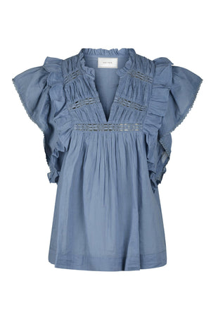 Jayla S Voile Smoke Blue - 159881