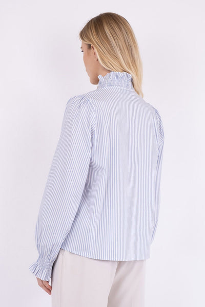 Brielle stripe White / light blue - 159701 Thumbnail