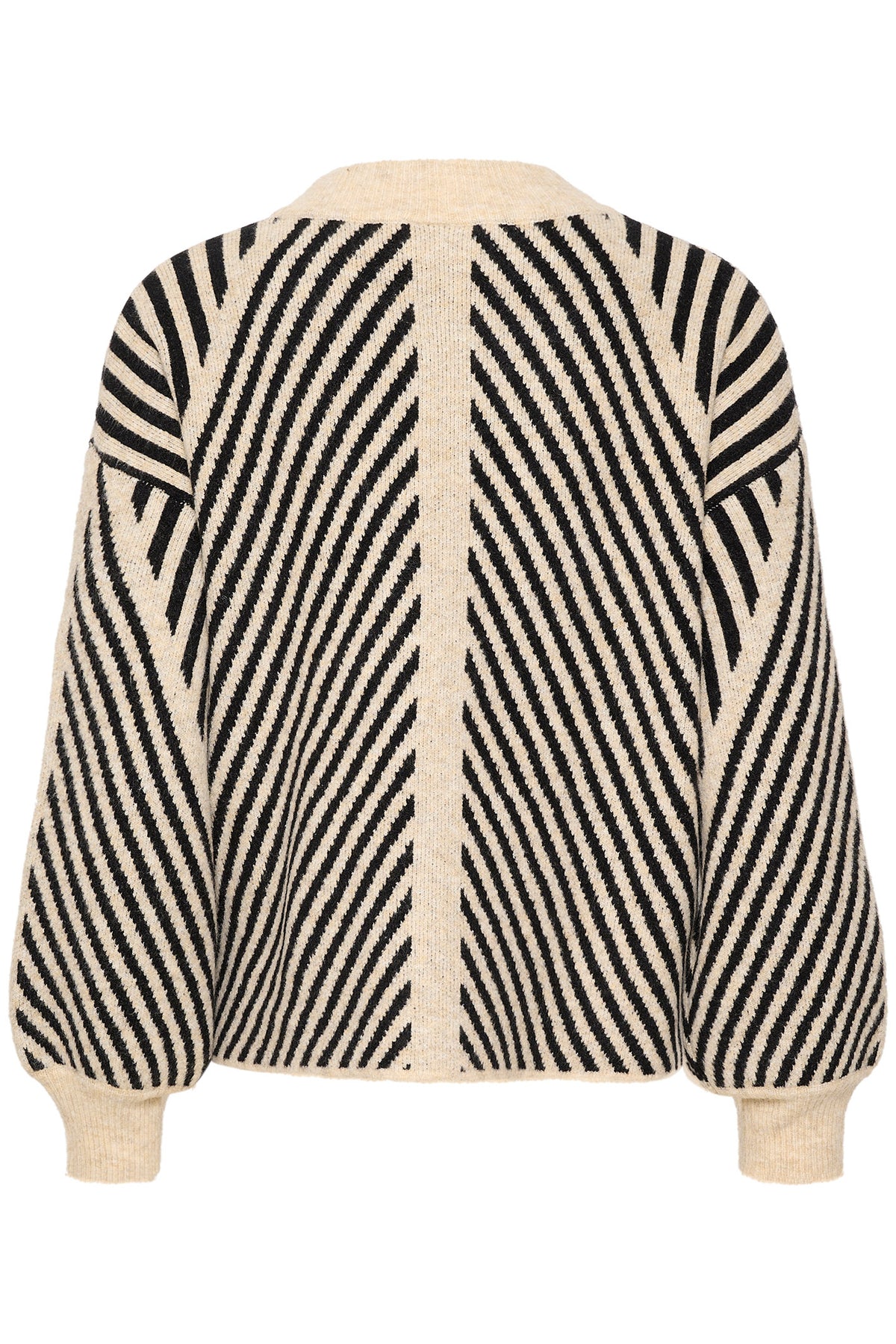 KAvera Knit Pullover Beige melange / Black - 10507817