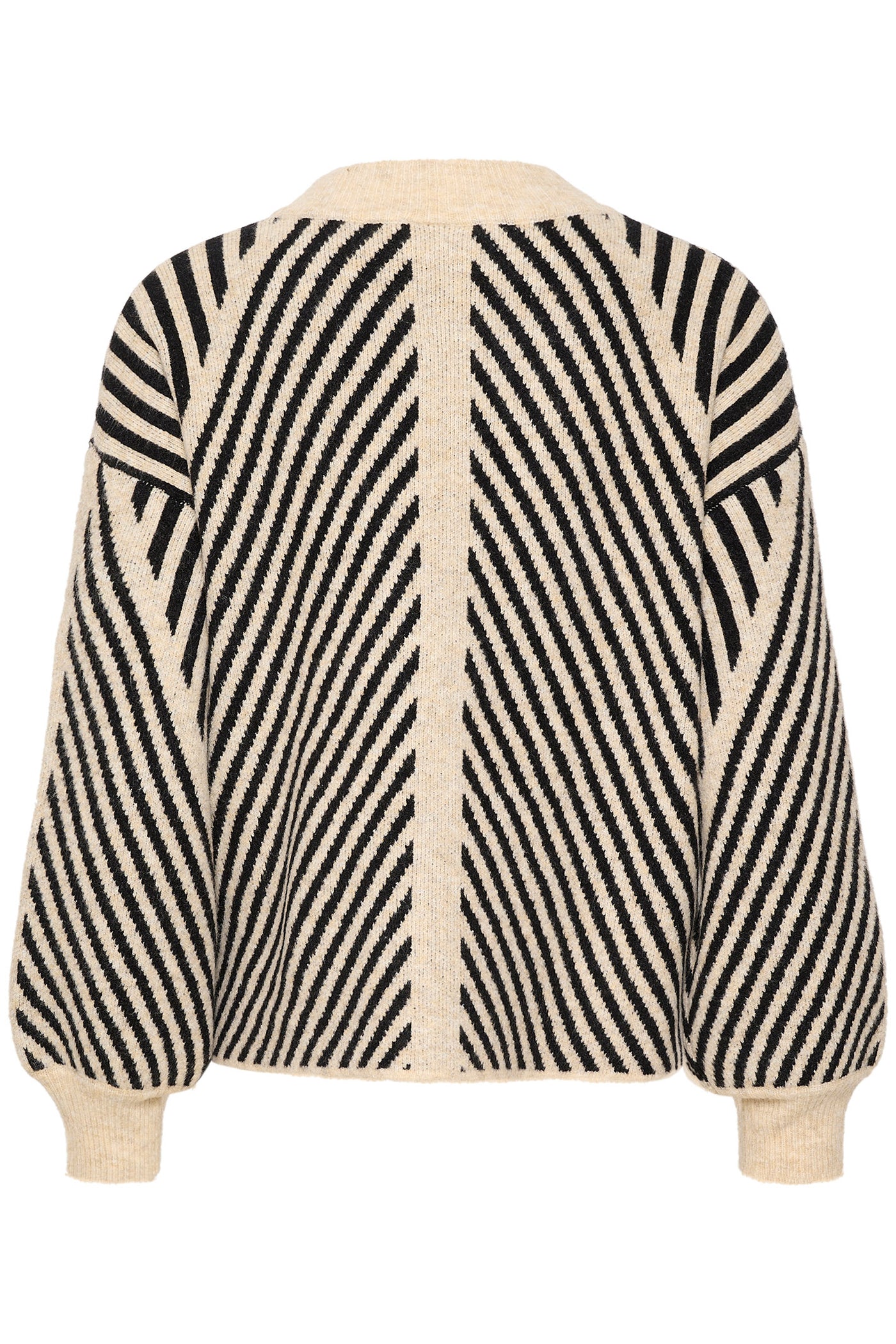 KAvera Knit Pullover Beige melange / Black - 10507817