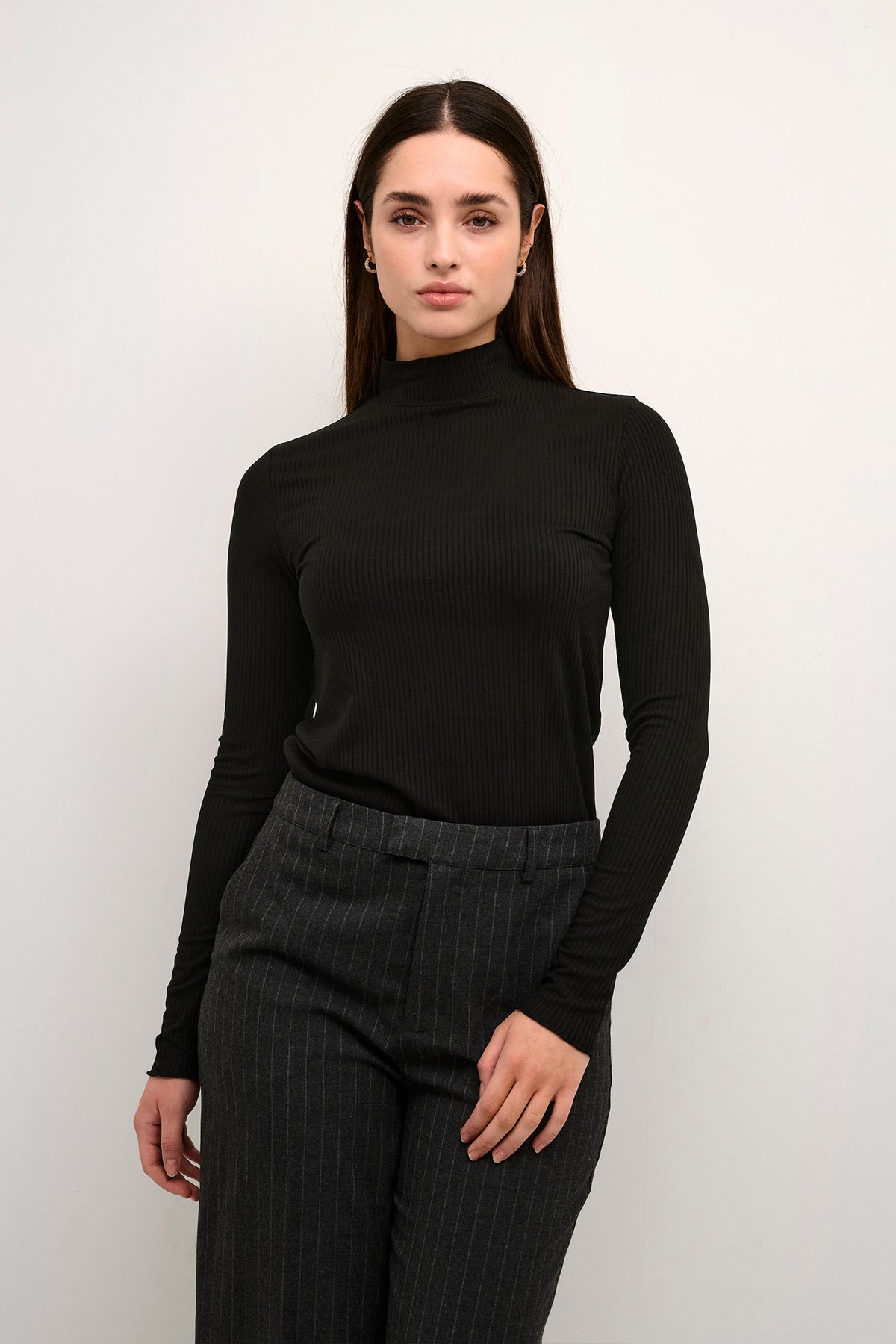 KAdrew Turtleneck T-Shirt Black deep - 10507922