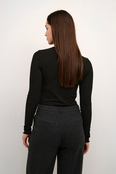 KAdrew Turtleneck T-Shirt Black deep - 10507922 Thumbnail