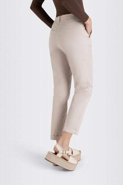 Chino turn up 208R-ivory PPT - 3075/00 0434L Thumbnail