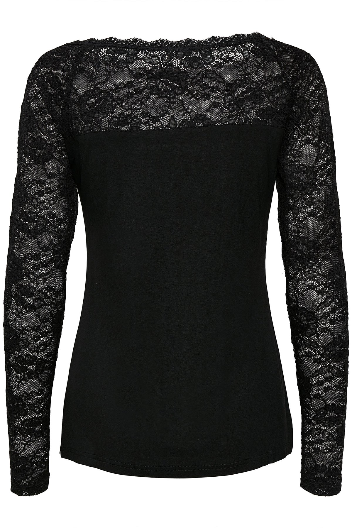 Lacy Boat t-shirt Black deep - 10500903