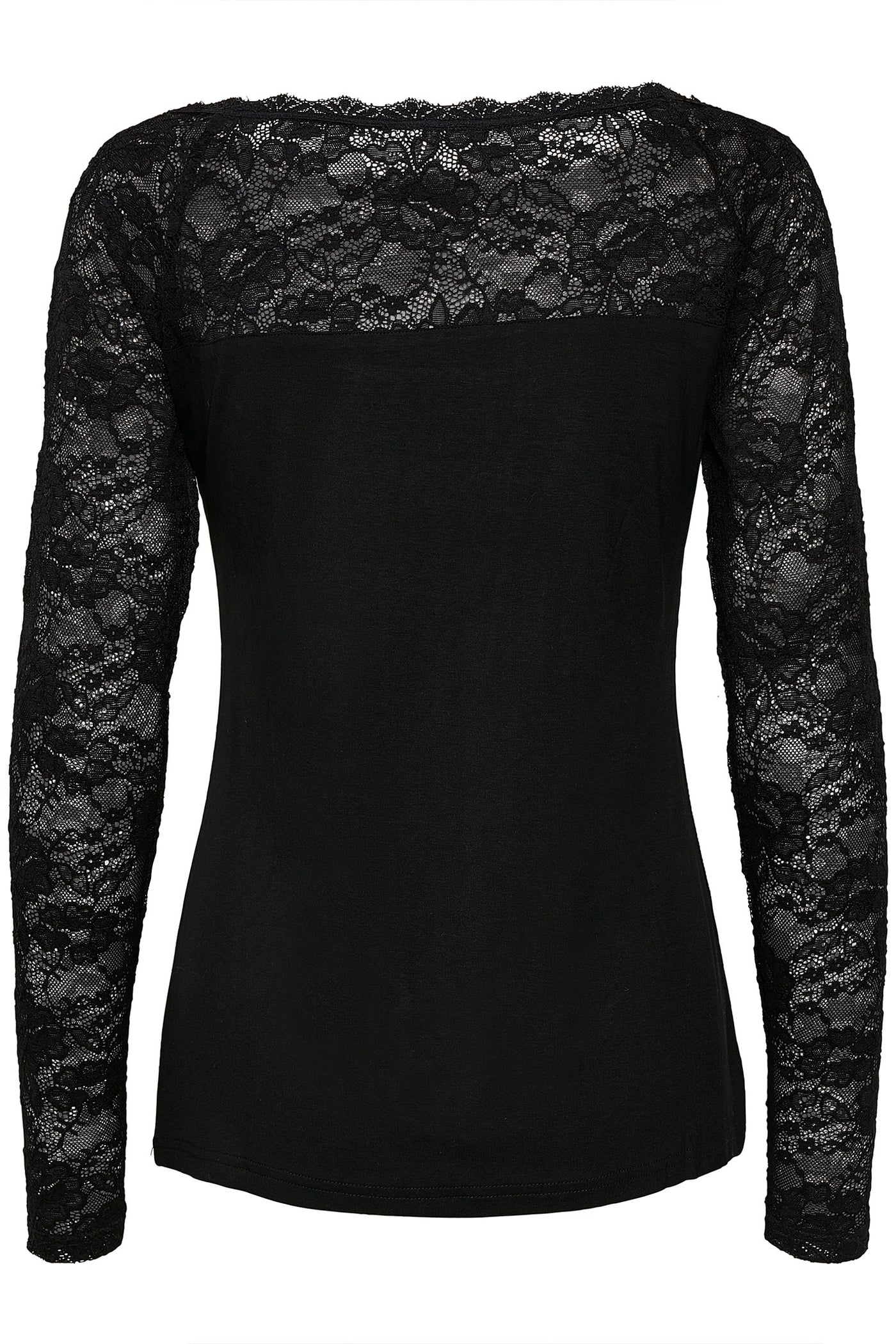 Lacy Boat t-shirt Black deep - 10500903