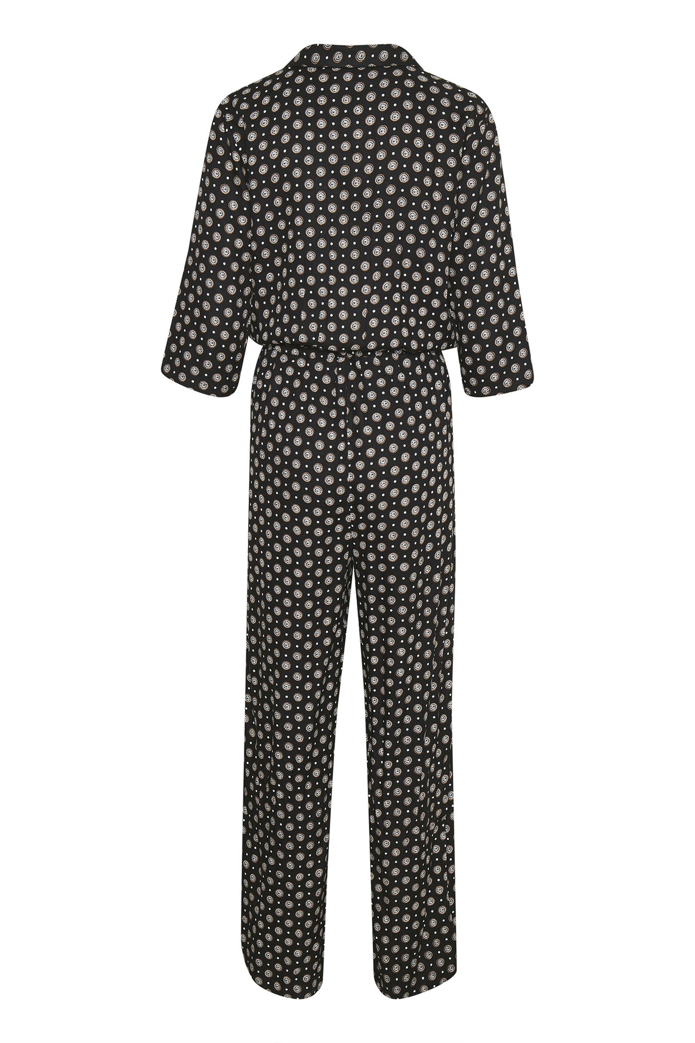 KArutie Jumpsuit Black Tie/dot AOP - 10504535