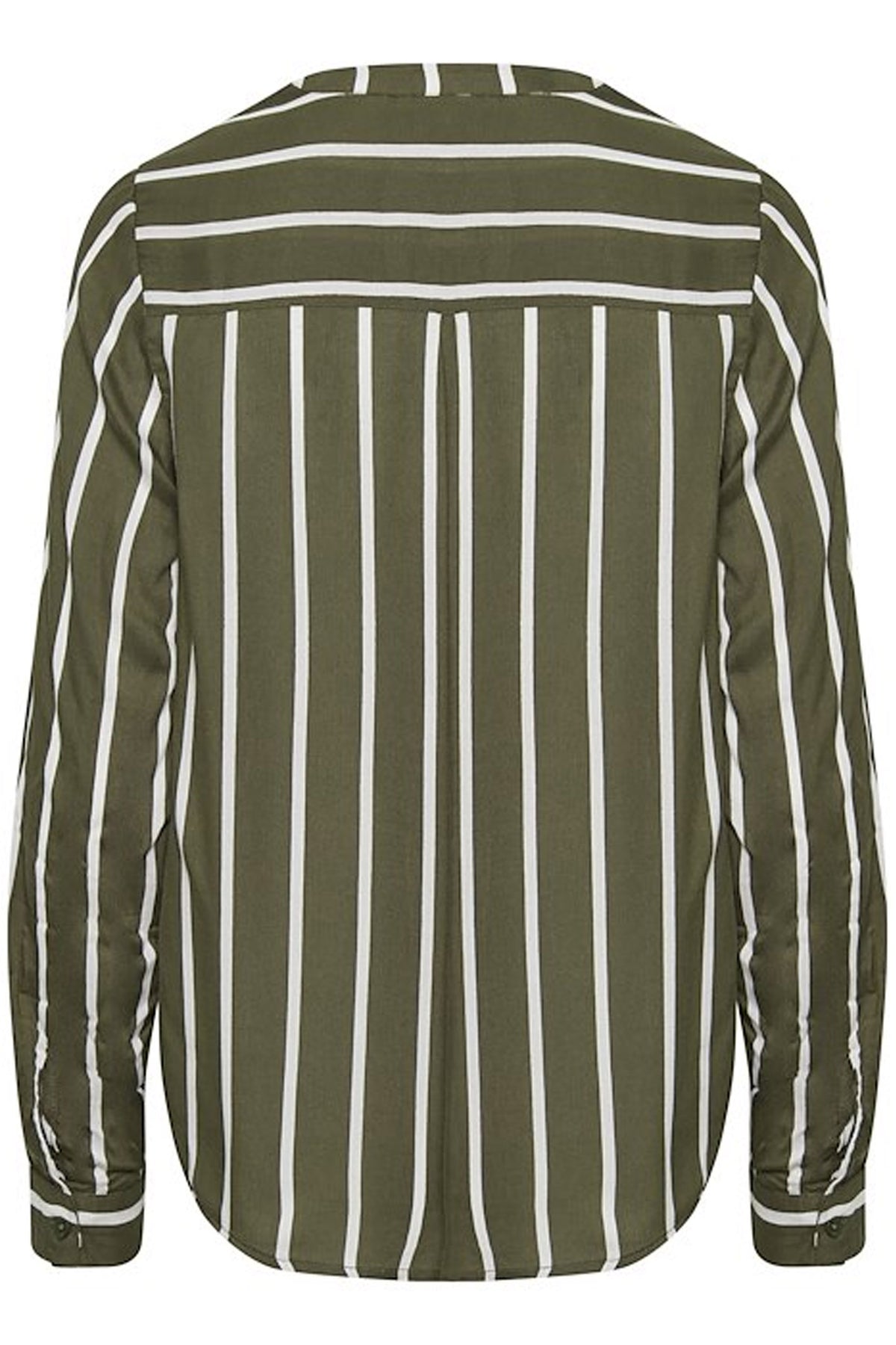KAbabara Blouse Grape Leaf/Chalk stripe - 10504603