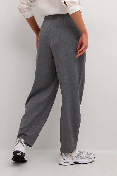 KAmerle Pants Suiting Dark grey melange - 10504769 Thumbnail