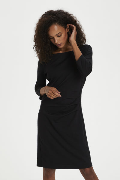 KAsara LS Dress Black deep - 10505179 Thumbnail