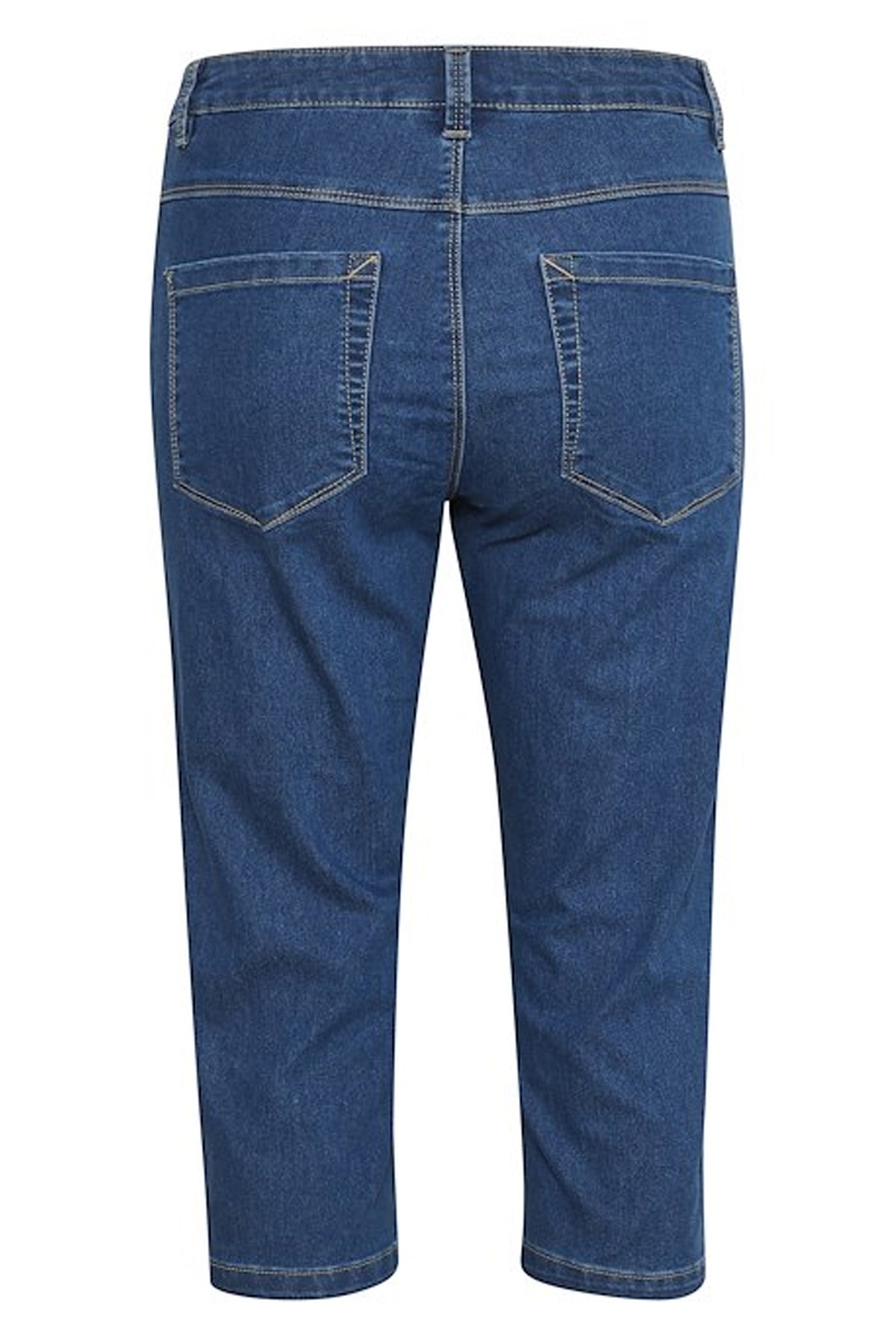 KAvicky Capri Jeans Medium Blue Washed Denim - 10505521