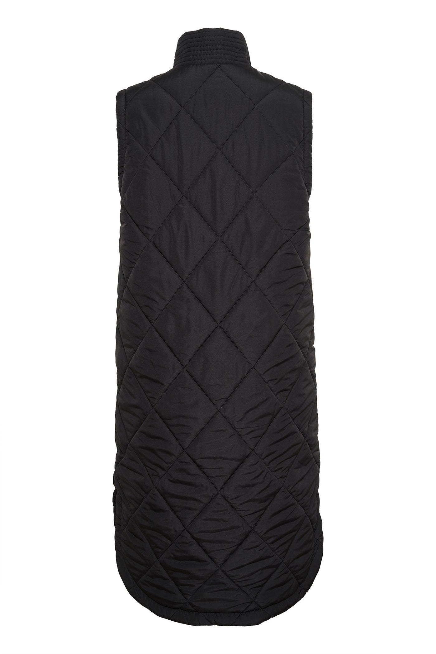 KAmeria Quilted Waist Coat Black deep - 10505686