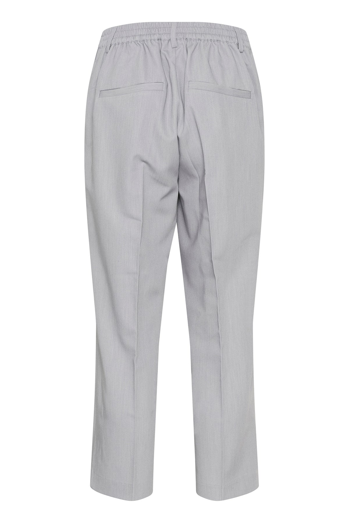 KAsakura HW Cropped Pants Grey Melange - 10506127