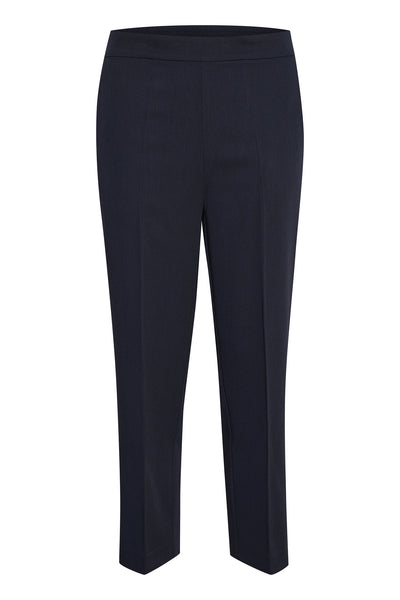 KAsakura HW Cropped Pants Midnight Marine - 10506127 Thumbnail