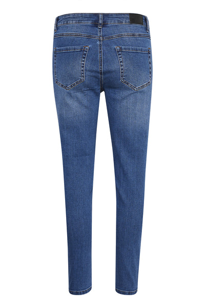 KAsinem HW 7/8 Jeans Medium Blue Denim - 10506130 Thumbnail