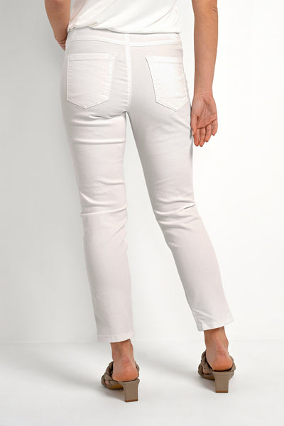 KAzelina Jeans 7/8 Chalk - 10506253 Thumbnail