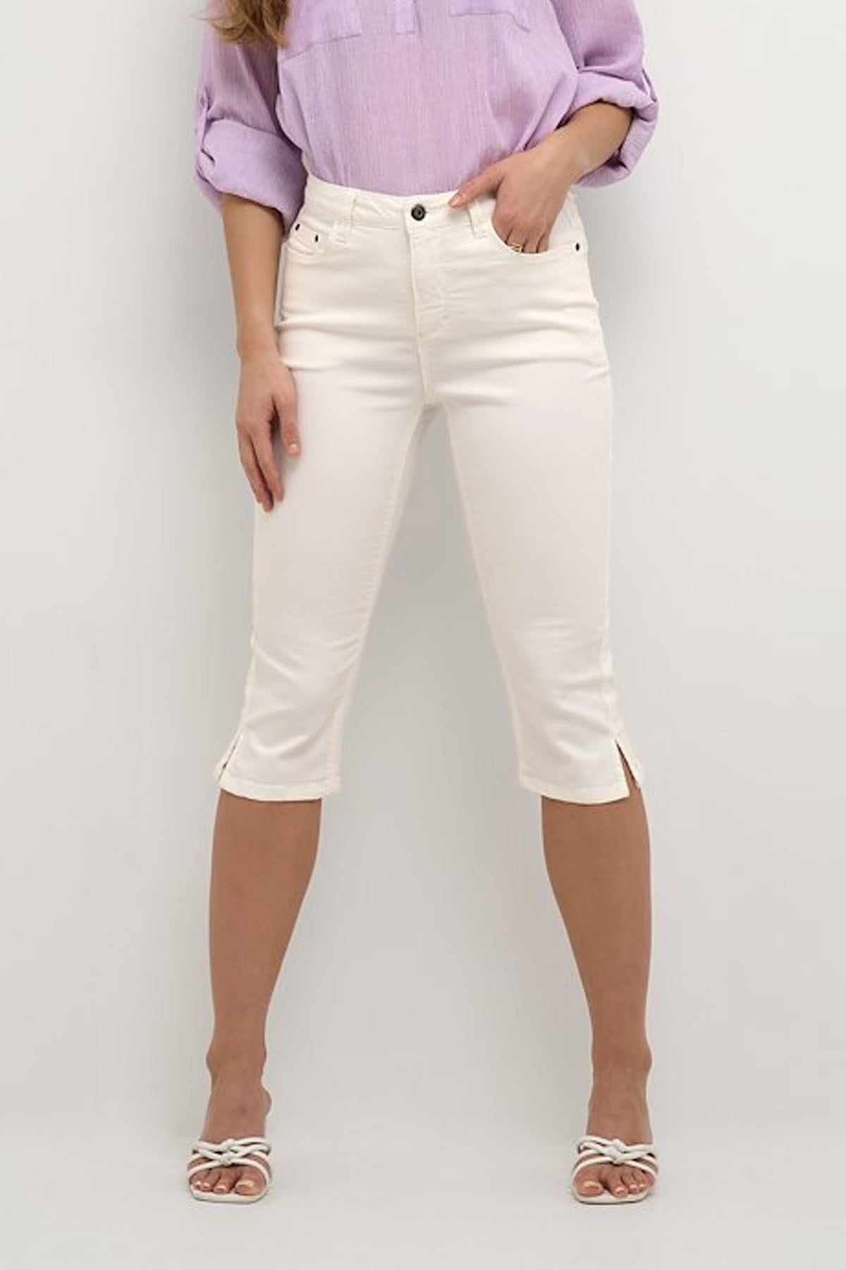 KAzelina capri Jeans Chalk - 10506525