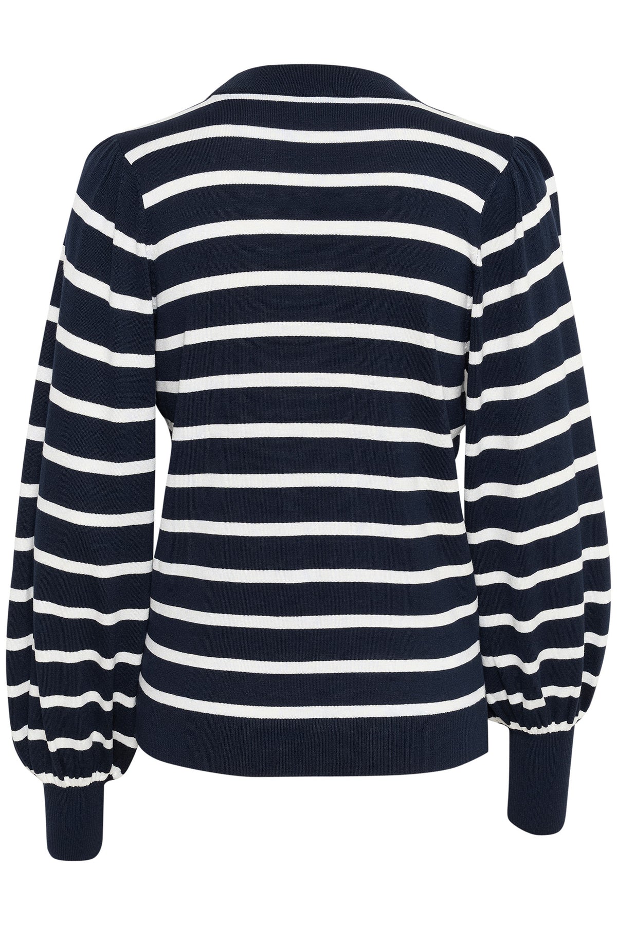 KAmala Stripe Knit Pullover Midnight Marine / Chalk stripe - 10506891