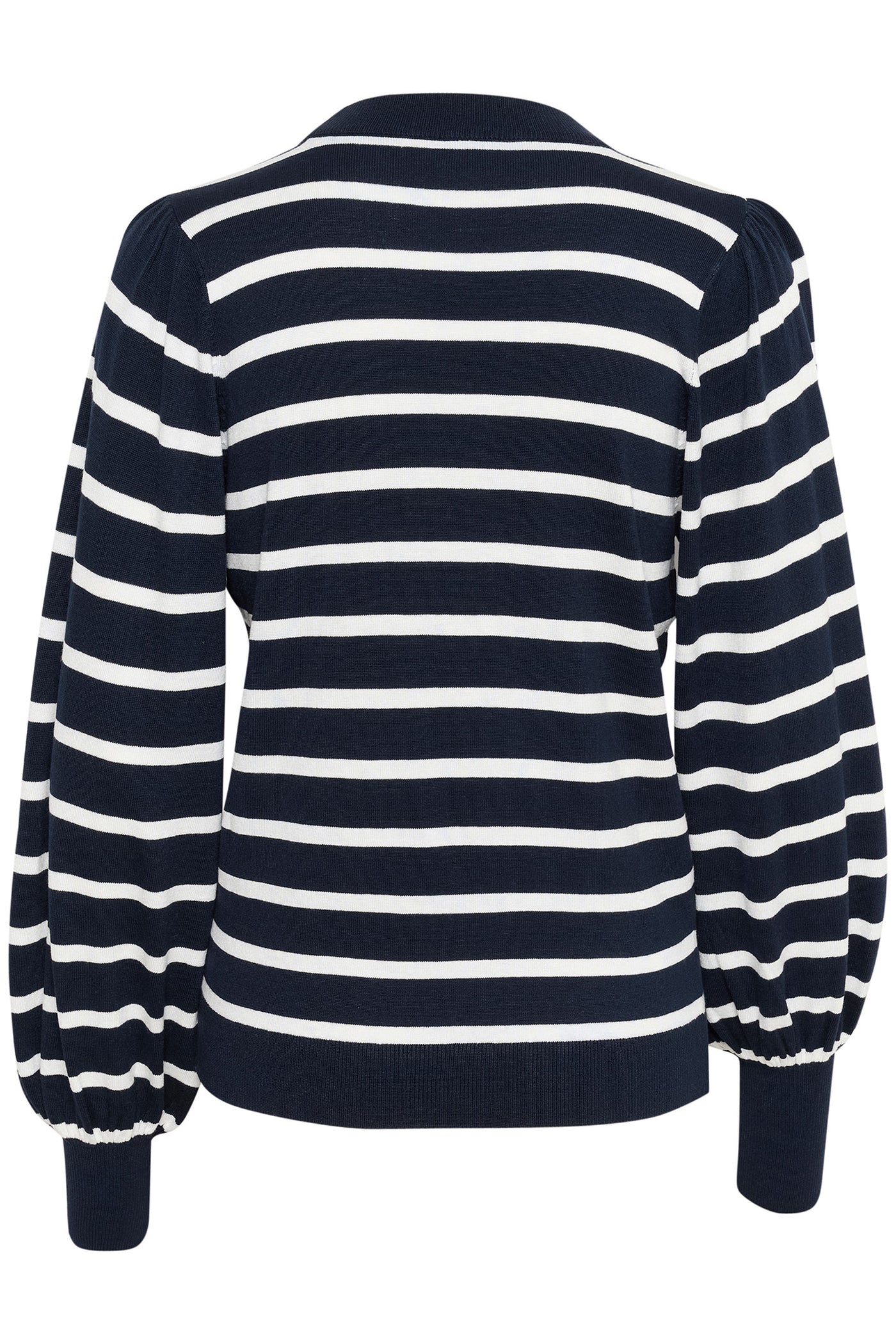 KAmala Stripe Knit Pullover Midnight Marine / Chalk stripe - 10506891