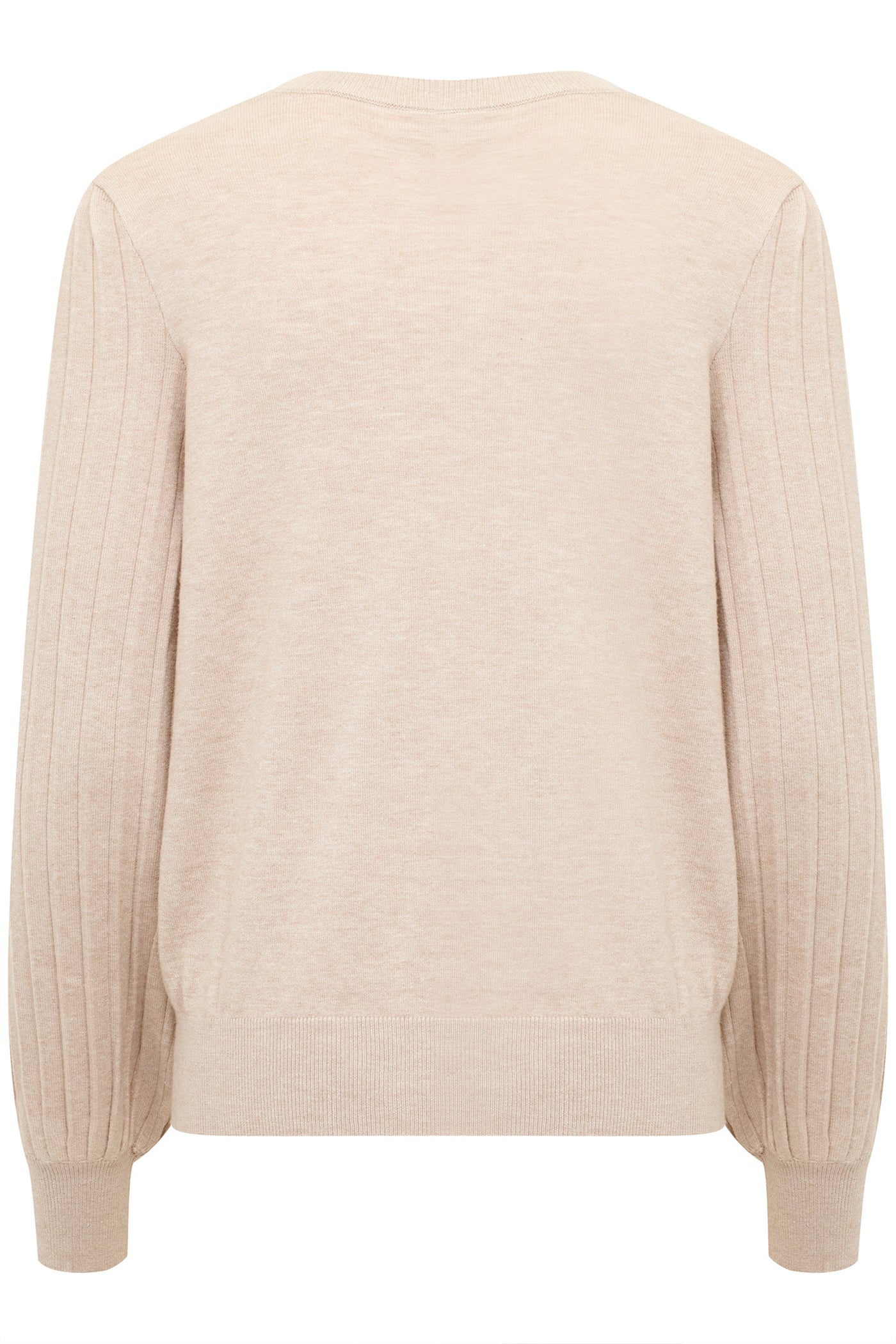 KAlone Knit Pullover Classic Sand Melange - 10507905