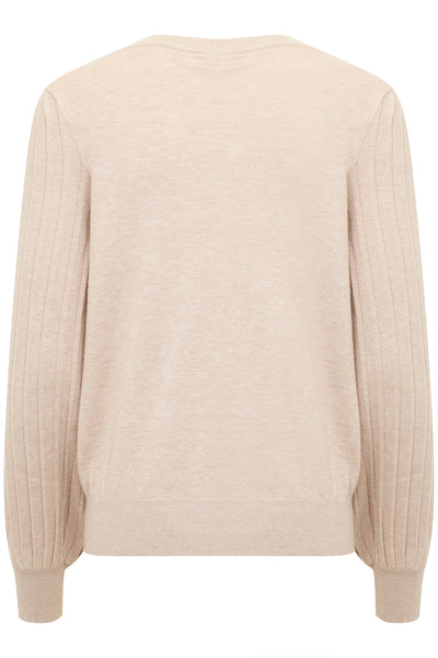 KAlone Knit Pullover Classic Sand Melange - 10507905 Thumbnail