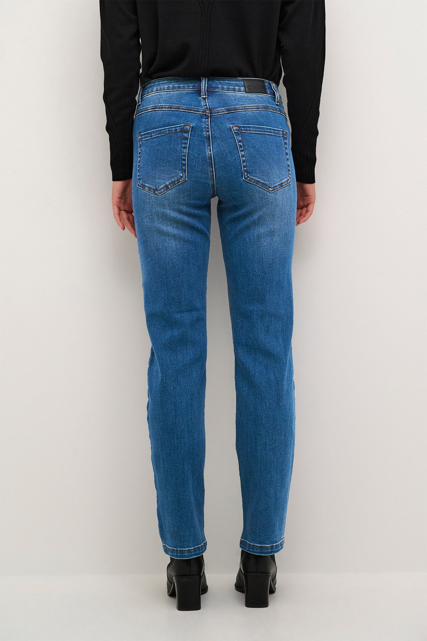 KAsinem Straight Jeans Medium Blue Denim - 10508384