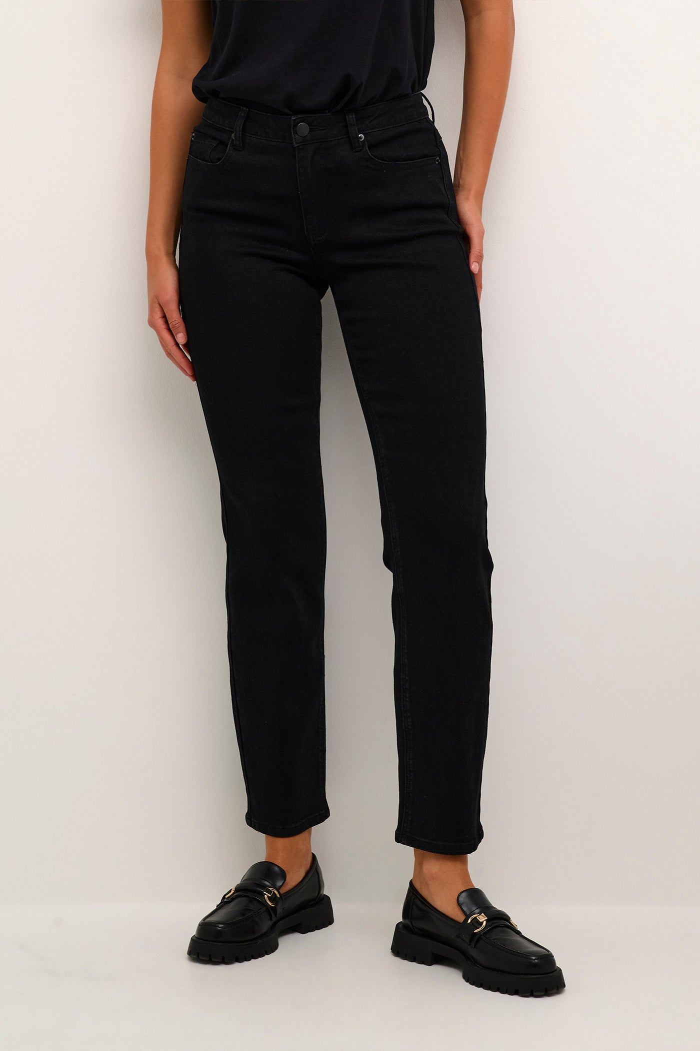 KAsinem Straight Jeans Black deep - 10508394