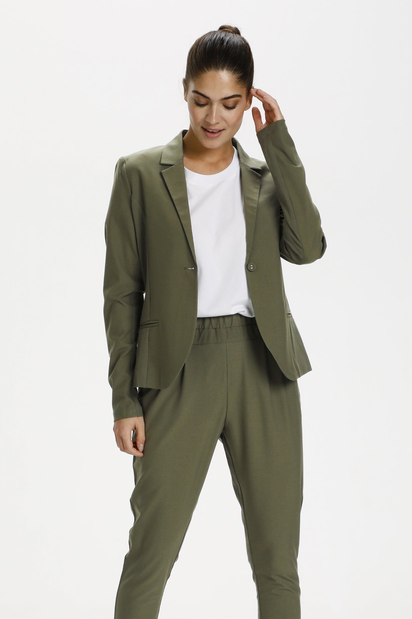 Jillian Blazer GRAPE LEAF - 10550160