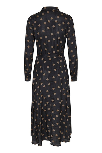 KAoline Dress Black With Mustang Dot - 10551216 Thumbnail