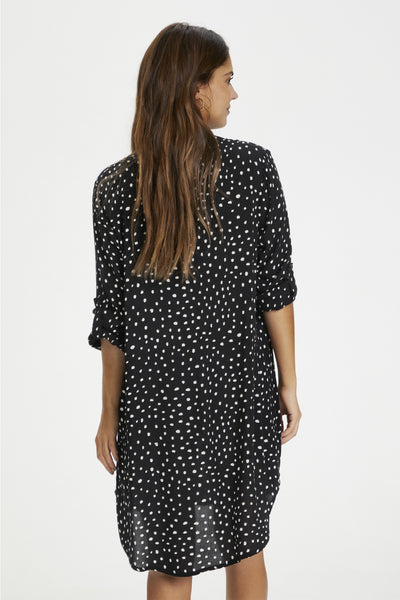 KAmarana Shirt Dress Black / Chalk Dots - 10551803 Thumbnail