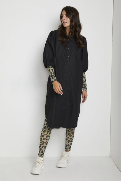 KAmesha Leggings Light Green Leopard - 10551985 Thumbnail