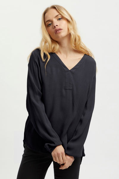 Amber Blouse LS Midnight Marine - 501032 Thumbnail