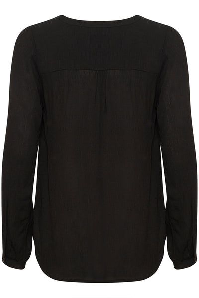 Amber Blouse LS Black - 501032 Thumbnail