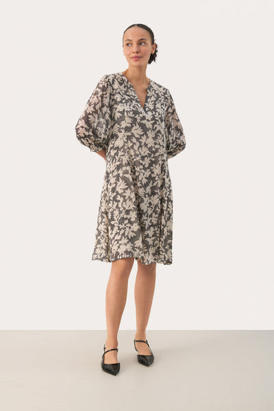 BotellePW DR Black Stitch Leaf print - 30307896 Thumbnail