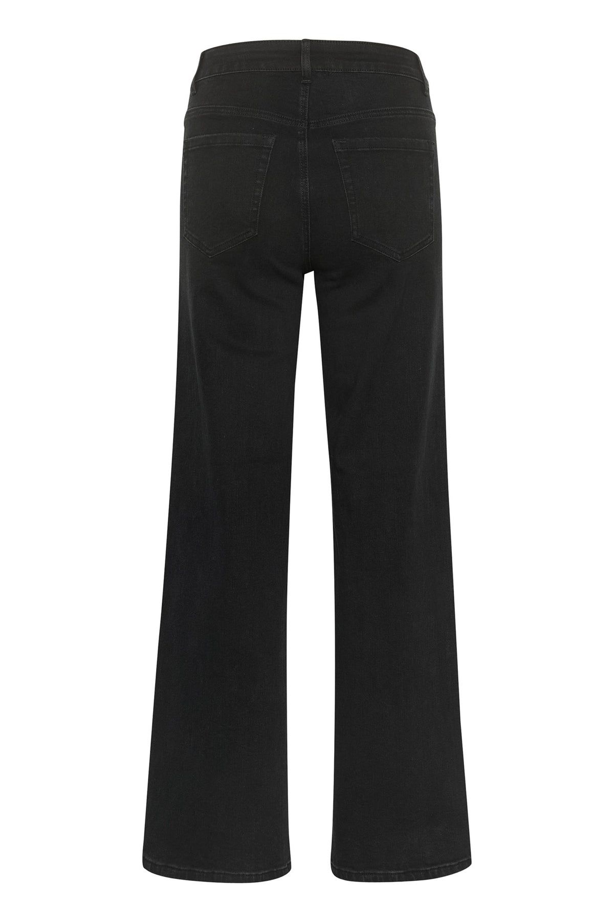 KAkarla HW Flared Jeans Black deep - 10507619