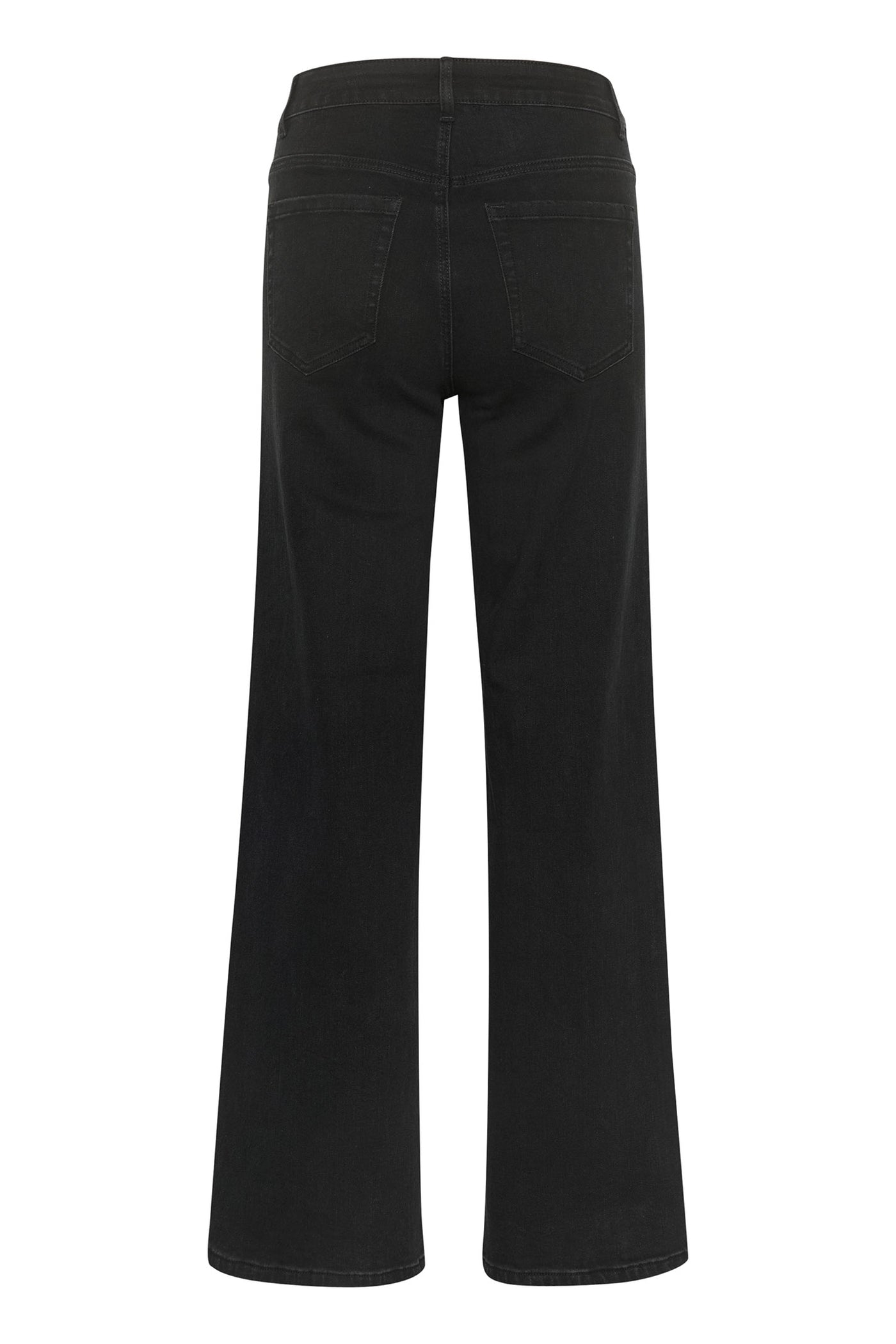 KAkarla HW Flared Jeans Black deep - 10507619