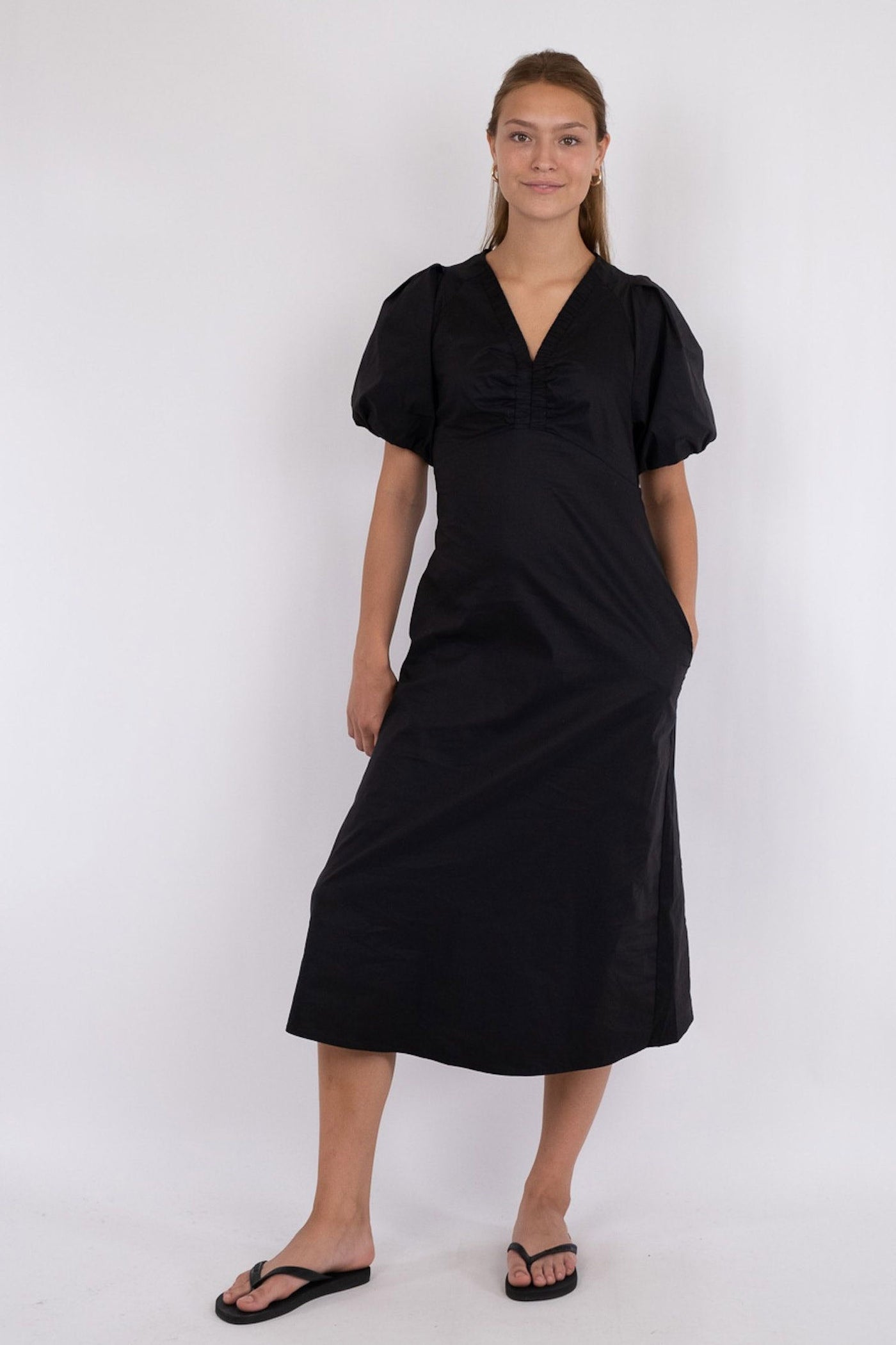 Illana Poplin Black - 160660