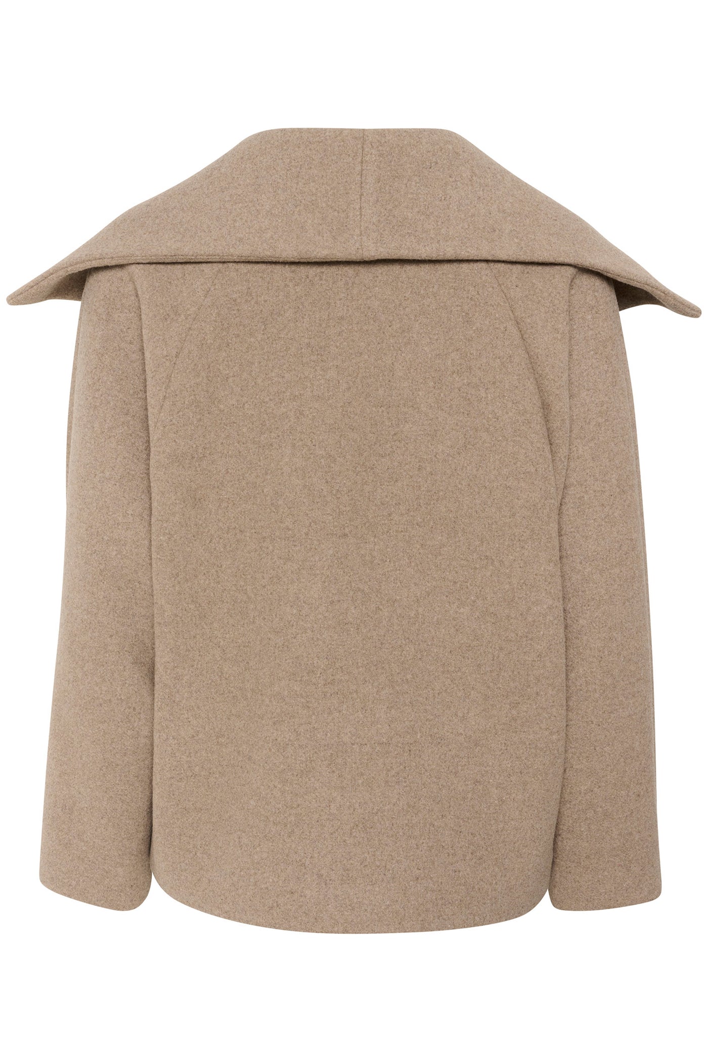 PerryIW Short Coat Sandy Grey Melange - 30108492