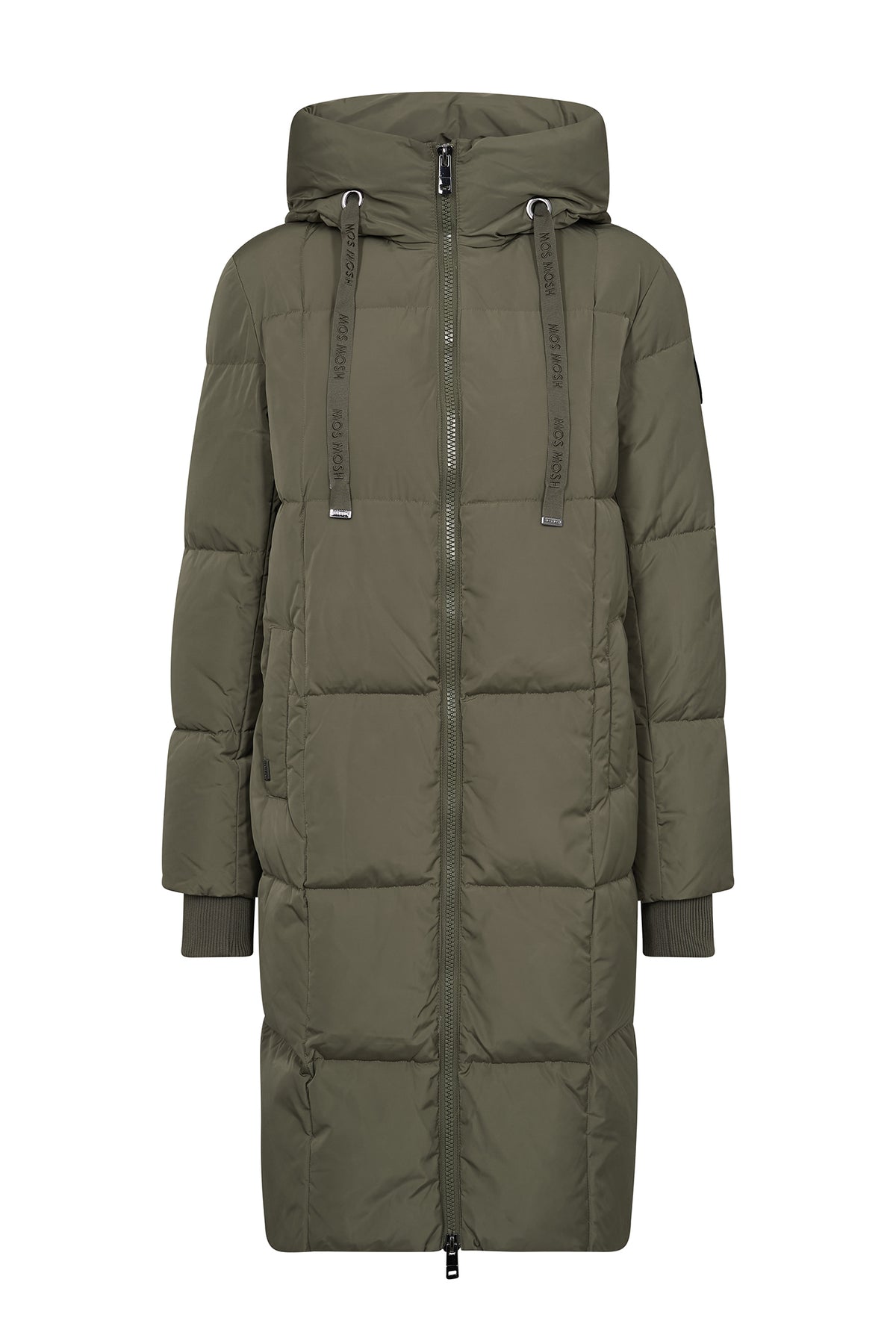 MMNova Square Down Coat Dusty Olive - 139560