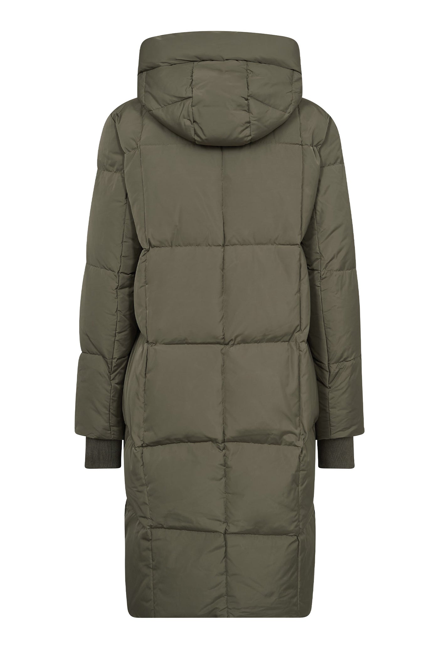 MMNova Square Down Coat Dusty Olive - 139560