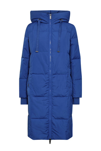 MMNova Square Down Coat Blue Lolite - 139560 Thumbnail