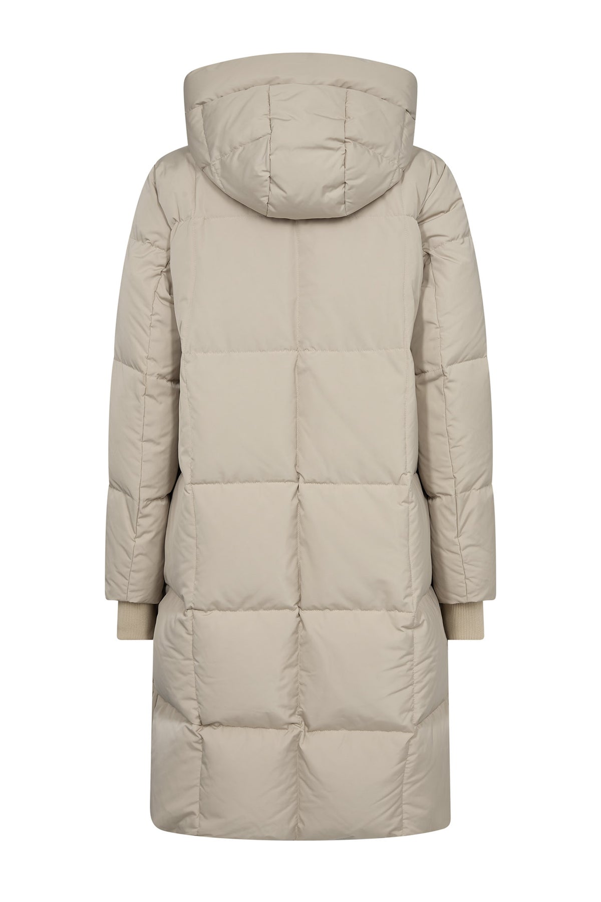 MMNova Square Down Coat Feather Gray - 139560