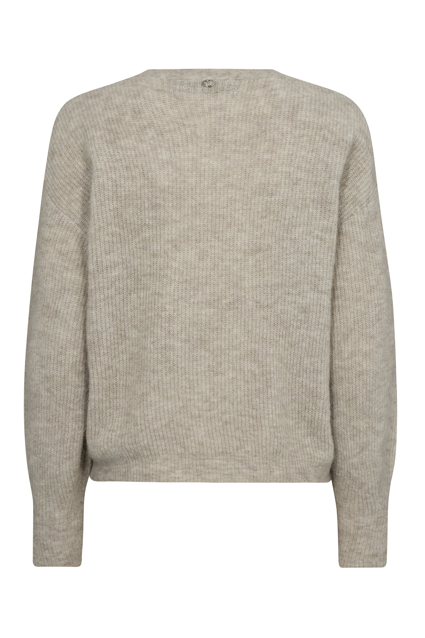 MMThora V-Neck Knit Cardigan Feather Gray - 156830