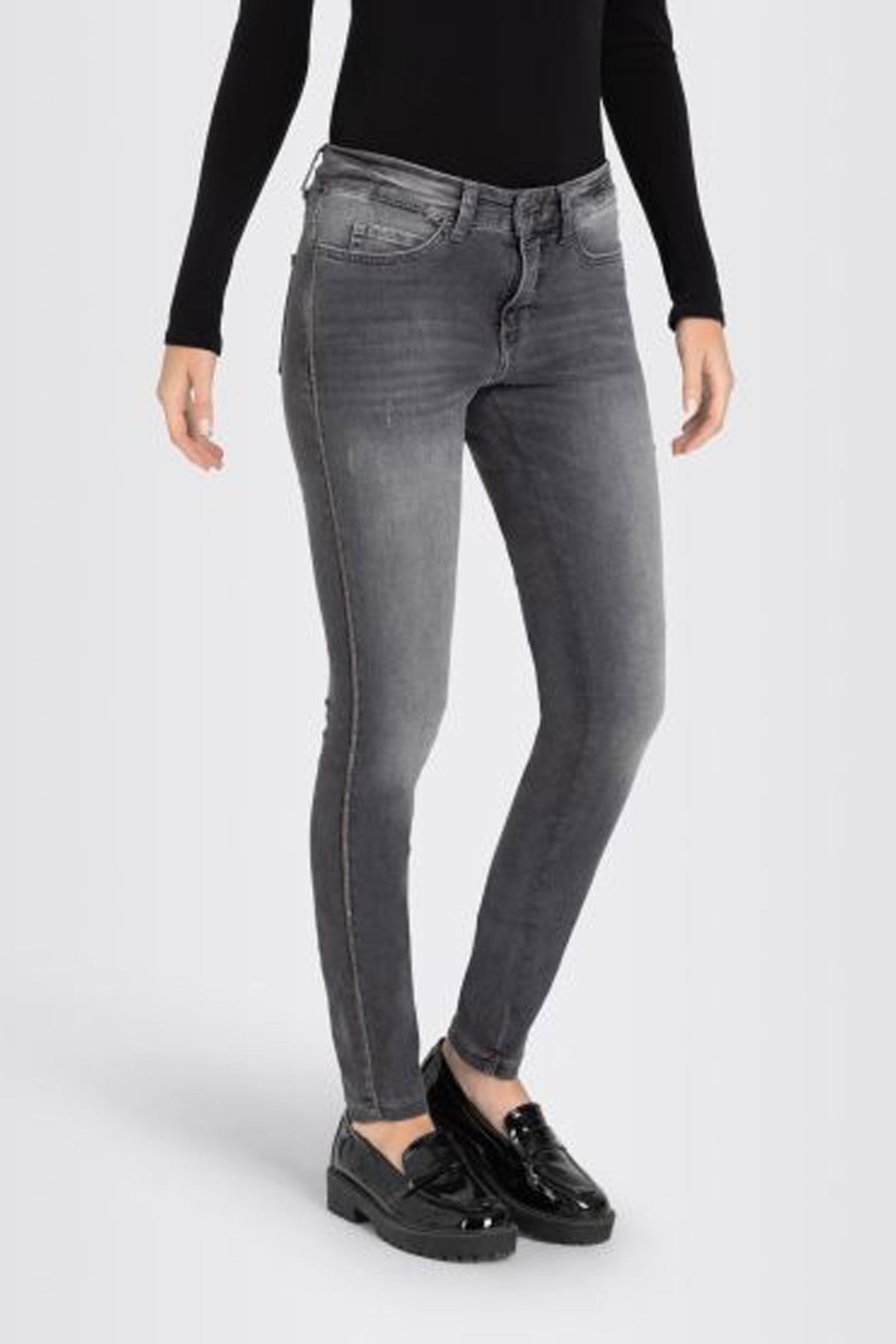 DREAM SKINNY chain galloon Light grey denim - 2600 9A 0357L