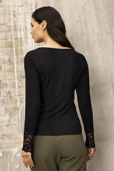 Vivian blouse SORT - 15862 Thumbnail