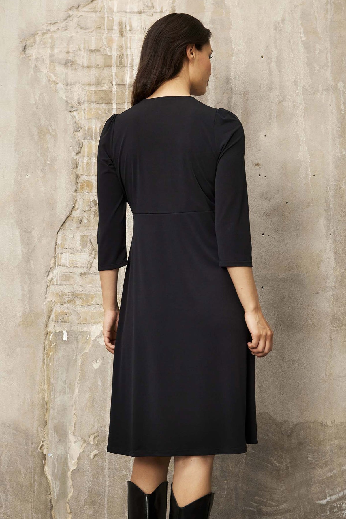 Fay dress 3/4 sleeves SORT - 15935