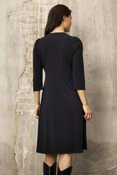 Fay dress 3/4 sleeves SORT - 15935 Thumbnail