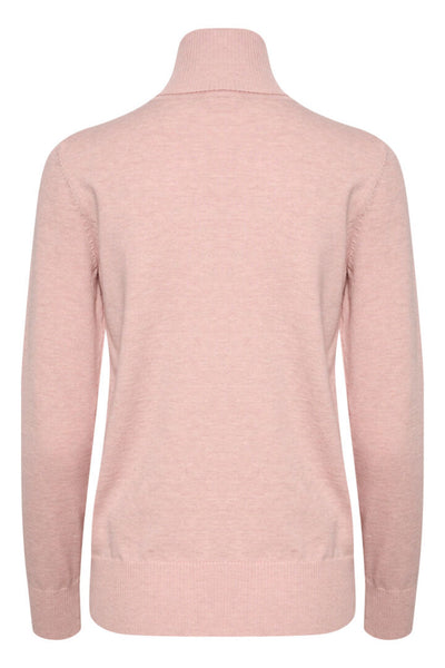 J2046, MilaSZ Rollneck Pullove Ash Rose M‚lange - 30500018 Thumbnail