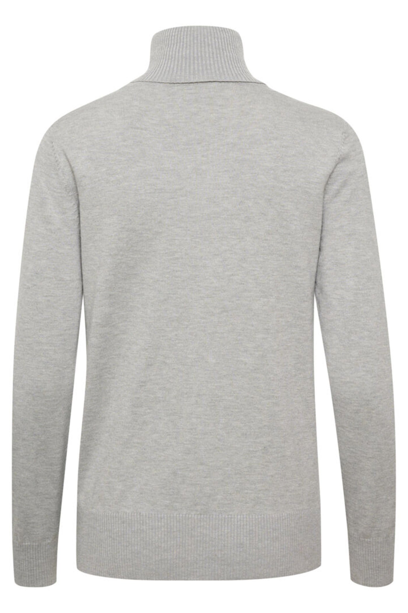 J2046, MilaSZ Rollneck Pullove Pearl Grey Mel - 30500018