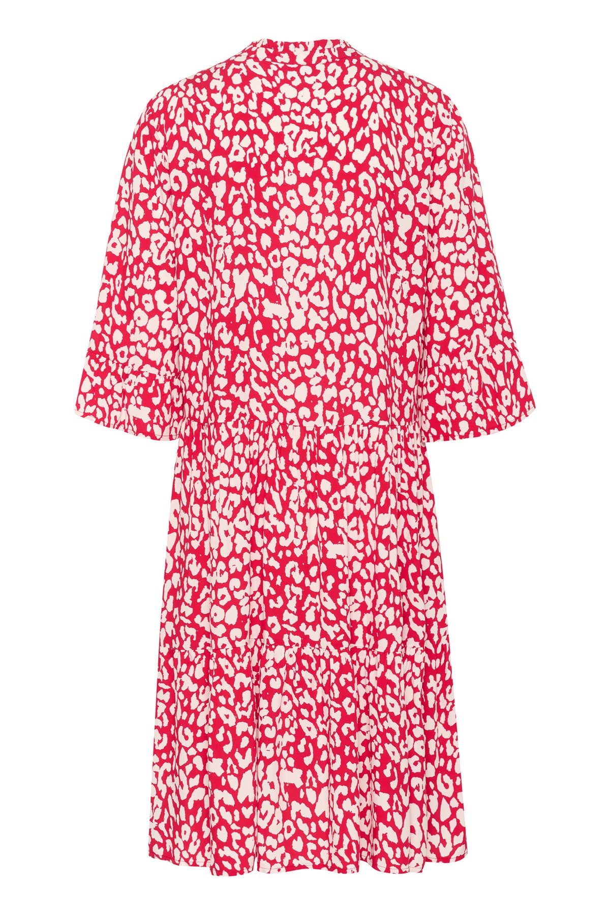 EdaSZ Dress Crimson Leopard - 30510220