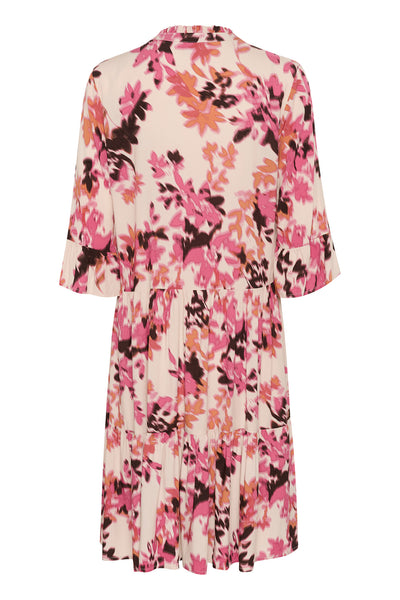 EdaSZ Dress Gray Chateau Blooms - 30510220 Thumbnail